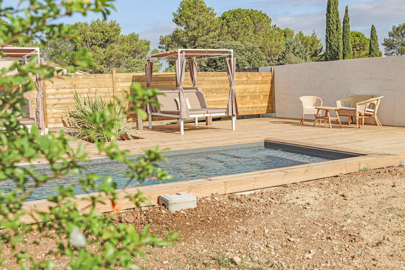Les Gites De Laure - L'Eden Romantique, Chambres Hotes, Spa Prive, Couloir De Nage, Adults Only Malves-en-Minervois Luaran gambar